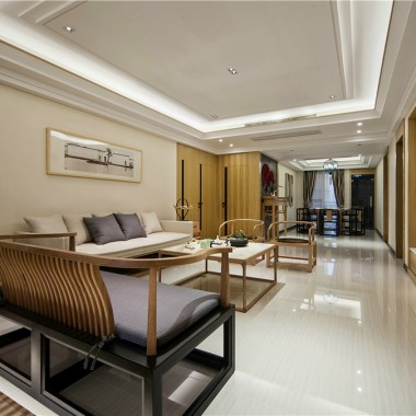 广州锦绣银湾116平米三居室中式风格20万全包装修案例效果图565.jpg