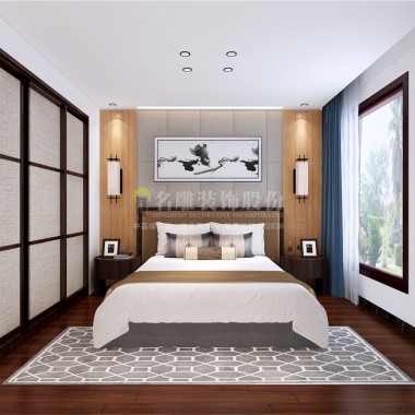 广州龙湖首开天宸原著185平米四居室中式风格风格24万半包装修案例效果图69.jpg