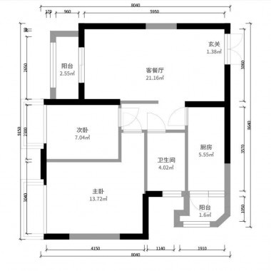 广州祈福新村109.9平米三居室中式风格11万半包装修案例效果图1629.jpg