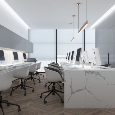 白墙的韵味 办公空间  六品设计-#室内设计#现代#25893.jpg