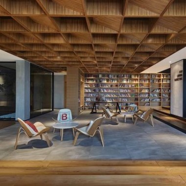 格雷斯兰空间设计 回归本质的图书馆式办公-#工业风#办公室设计#3267.jpg