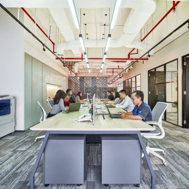 雅加达办公家具供应商Technigroup办公室&陈列室 -#工业风#办公空间#108.jpg