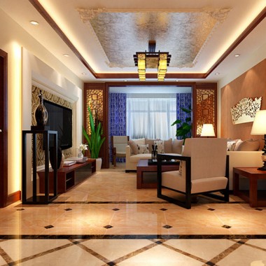 广州珊瑚天峰187平米四居室新古典风格风格30万全包装修案例效果图4829.jpg