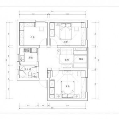 广州时代玫瑰园72.9平米二居室欧美风情风格8.6万全包装修案例效果图9719.jpg