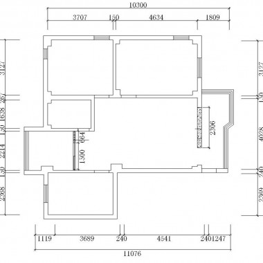 广州市桥康裕园93平米三居室现代简约风格11万全包装修案例效果图17195.jpg