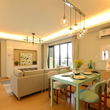 广州万科里享家93平米三居室现代简约风格5.7万半包装修案例效果图15463.jpg