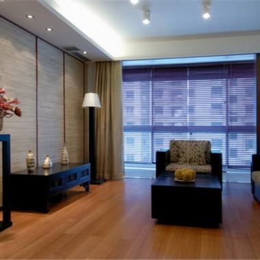 广州万科幸福誉98平米三居室中式古典风格8万半包装修案例效果图10696.jpg