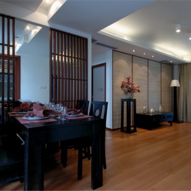 广州万科幸福誉98平米三居室中式古典风格8万半包装修案例效果图10806.jpg