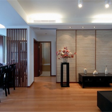 广州万科幸福誉98平米三居室中式古典风格8万半包装修案例效果图10810.jpg
