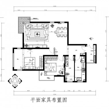 北京团结大院92平米二居室欧美风情风格13.2万全包装修案例效果图759.jpg