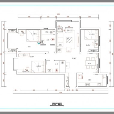 北京杨家园118平米三居室现代风格6万半包装修案例效果图438.jpg