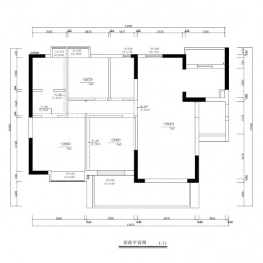 广州星汇文瀚154平米三居室简欧风格风格15万半包装修案例效果图1606.jpg