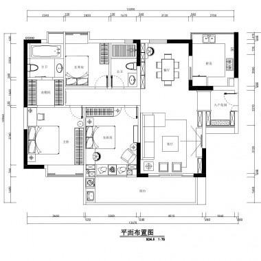 广州星汇文瀚154平米三居室简欧风格风格15万半包装修案例效果图1614.jpg