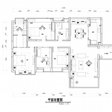 广州星汇文华178平米三居室现代简约风格18万半包装修案例效果图1674.jpg