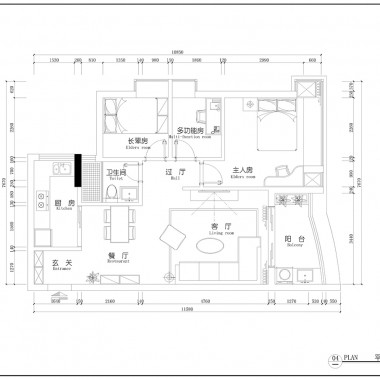 广州旭景家园82平米三居室现代简约风格12万半包装修案例效果图6905.jpg