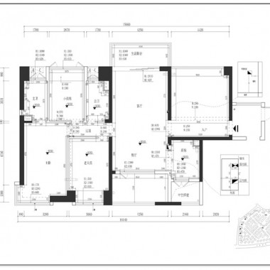 广州雅居乐富春山居133平米三居室美式风格13万半包装修案例效果图7242.jpg