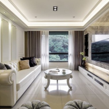 广州盈彩美居127平米三居室欧式风格13.8万半包装修案例效果图5567.jpg