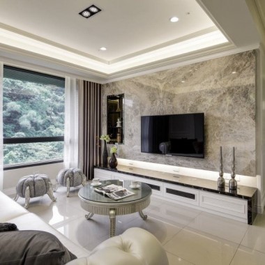 广州盈彩美居127平米三居室欧式风格13.8万半包装修案例效果图5580.jpg