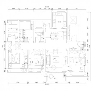 广州中海金沙湾156平米四居室古典风格8万半包装修案例效果图3145.jpg