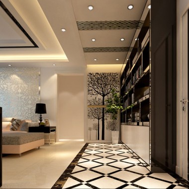 北京裕龙花园五区153平米三居室现代简约风格21万全包装修案例效果图1436.jpg