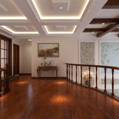 北京育龙家园140平米三居室欧美风情风格20万全包装修案例效果图4481.jpg