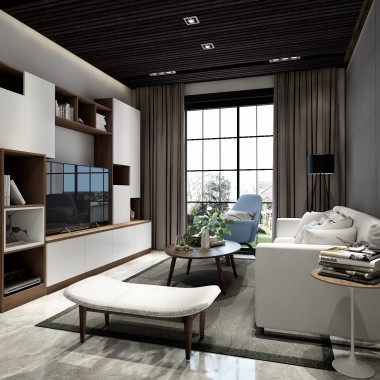 雍景湾-现代life57.82m²一居室现代风格装修设计效果图13466.jpg