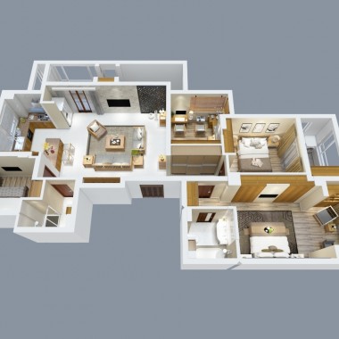 榆德园-雅居179.18m²四居室中式风格装修设计效果图13793.jpg