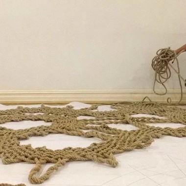 【餐饮空间】 女艺术家MANTZALIN的绳1501.jpg