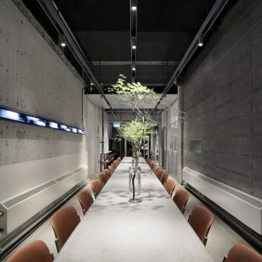 “自然生长”的兰州拉面馆，北京廿七禾尚餐厅空间设计 -#餐饮空间#地域文化#水泥#3797.jpg