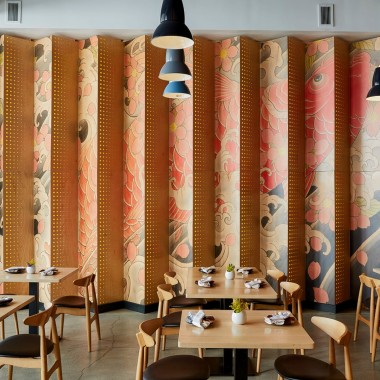 与日本纹身艺术结合的餐厅·洛杉矶清酒道场 -#餐饮#国外#木材#4924.jpg