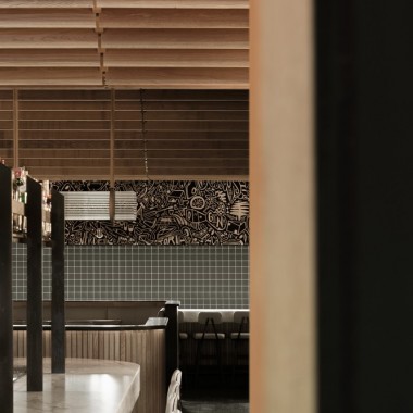 一个源自著名巴塞罗那市场的餐厅概念 -#餐饮空间#天花#木材#2260.jpg