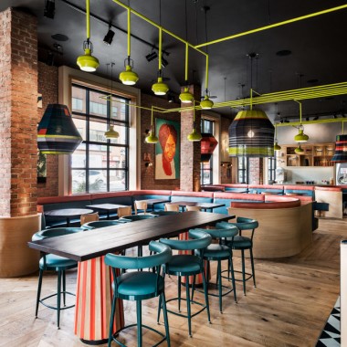 多伦多色彩缤纷的餐厅设计 -#餐饮空间#现代#几何元素#766.jpg