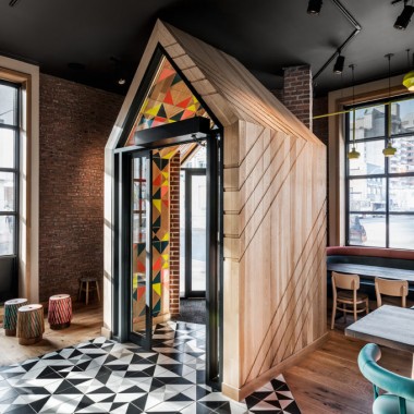 多伦多色彩缤纷的餐厅设计 -#餐饮空间#现代#几何元素#778.jpg