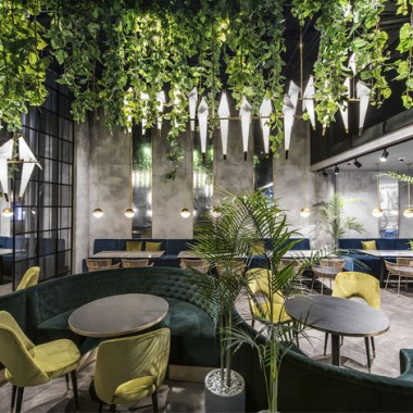立陶宛 Manami 餐厅，灵感来自亚洲的茂密丛林 -#餐饮空间#现代#绿植#516.jpg