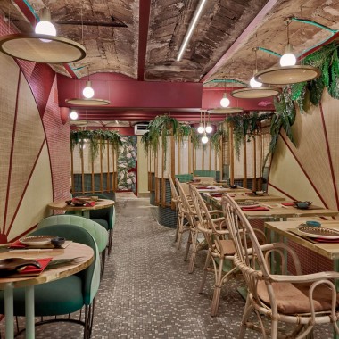 日本与巴西两种不同文化融于设计-巴伦西亚 Kaikaya 餐厅 -#餐饮#实木#木材#458.jpg