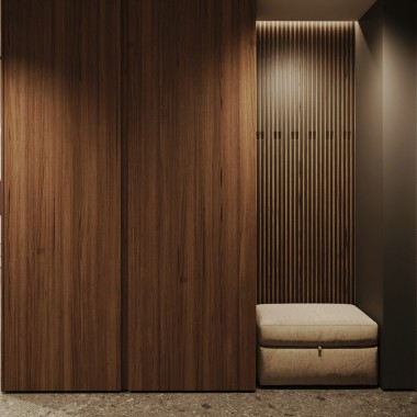 “灰+棕木” 优雅简约风公寓设计-#现代#住宅#国外#2360.jpg
