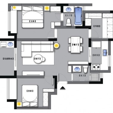 《浮生纪》89m²现代意式住宅设计 -#现代#住宅#国外#1298.jpg
