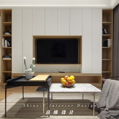 《素履》灰、白与木元素下的精致与舒适 -#现代#住宅#熹维设计#1479.jpg