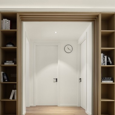 《素履》灰、白与木元素下的精致与舒适 -#现代#住宅#熹维设计#1501.jpg