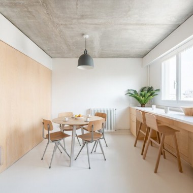 154㎡巴黎家庭公寓 -#胶合板#白色树脂#混凝土#1253.jpg