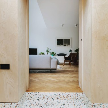 IF_DO创造了东伦敦公寓的几何延伸-#三角形天窗#水磨石地板#404.jpg