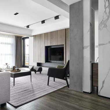 黑白灰，最具格调的永恒设计 -#现代住宅#黑白灰#拓者空间设计#992.jpg