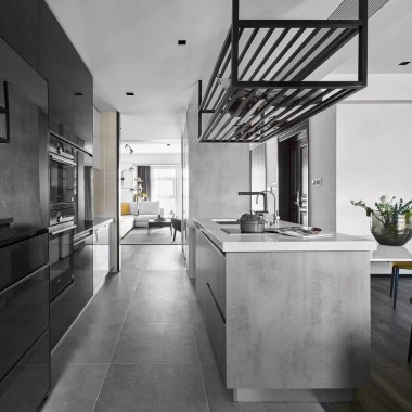 黑白灰，最具格调的永恒设计 -#现代住宅#黑白灰#拓者空间设计#1023.jpg