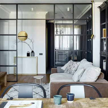 结合了多种设计风格的莫斯科公寓-#斯堪的纳维亚#Loft#2670.jpg