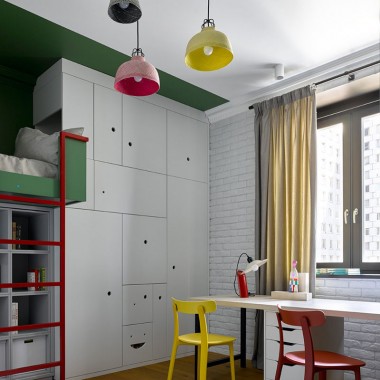 结合了多种设计风格的莫斯科公寓-#斯堪的纳维亚#Loft#2739.jpg