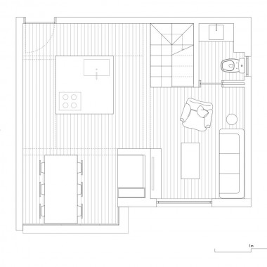 圣保罗60㎡公寓，利用错层创建最多的存储空间-#公寓#简洁#纯白#2683.jpg