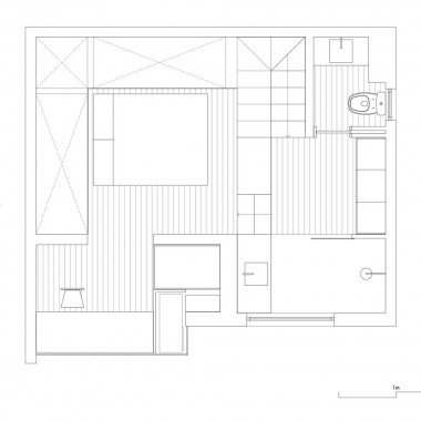 圣保罗60㎡公寓，利用错层创建最多的存储空间-#公寓#简洁#纯白#2688.jpg