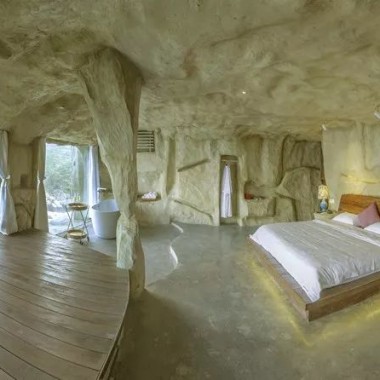 罕见的悬崖洞穴民宿,酒店,其它,自然,创意,4270.jpg