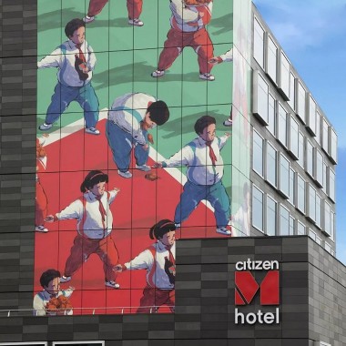 全球最潮酒店Citizen M 来了，满满的艺术感，惊艳上海！,酒店,摩登现代感,涂鸦,装置,4215.jpg