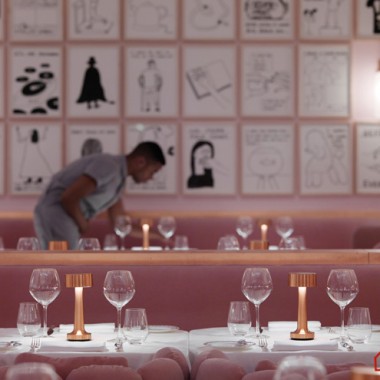 伦敦粉红色的素描主题餐厅1047.jpg